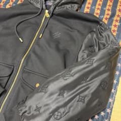 美品Louis Vuitton フード付きブルゾン コットンナイロンM - メルカリ