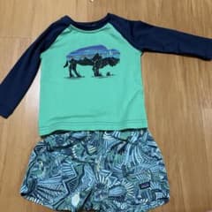 パタゴニア　 ベビー　ラッシュガード　水着セット　12-18M ヌーのサムネイル