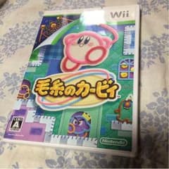 wiiソフト　毛糸のカービィ（説明書出てきました）のサムネイル