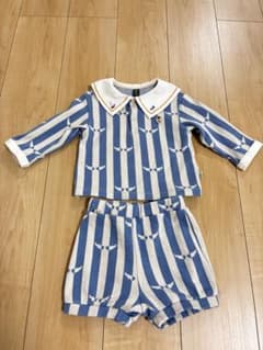 モイモルン　襟付きセットアップ　90㎝のサムネイル