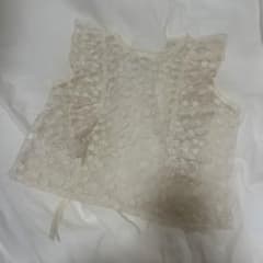 ベビー用 レーストップス ホワイトのサムネイル