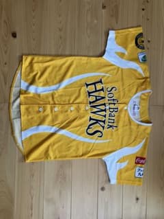 Majestic SoftBank HAWKS ユニフォーム Lサイズのサムネイル