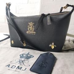 【美品✨】ADMJ THE BEE ショルダーバッグ クロスボディ 蜂 濃紺 美品✨】ADMJ THE BEE ショルダーバッグ クロスボディ 蜂 濃紺 - メルカリ