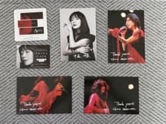 中森明菜 AKINA CAFE（後期） ステッカー ポストカード コースター