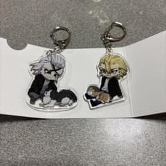 Dr.STONEアクリルキーホルダーwithDogsスタンリー、ゼノ 2点セット