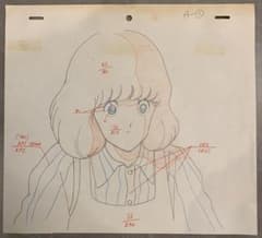 A-① 原画　動画　セル画　タッチ　あだち充　浅倉南　色指定 A-① 原画 動画 セル画 タッチ あだち充 浅倉南 色指定 - メルカリ