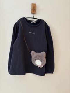 anyFAMふわふわ猫ちゃんトレーナー130のサムネイル