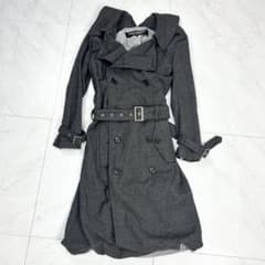 名作 07FW Junya Watanabeレイヤード ねじれ トレンチコート - メルカリ