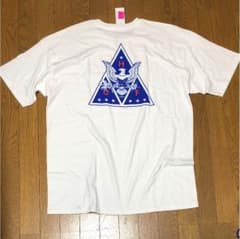 新品タグ付き★HUF Tシャツ ホワイト トライアングルロゴ 白のサムネイル