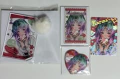 マツリカの炯 秋風マルシェ アクスタ アクカ パルカ 缶バッジ カルマ
