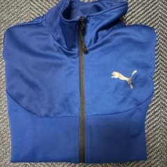 PUMA トラックジャケット ブルー Mサイズのサムネイル