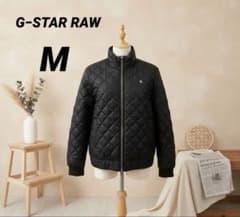 ジースター ジースターロウ G−STAR RAW キルティング アウター 黒 M 