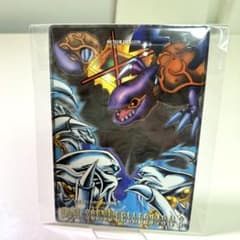 【激レア】1999年製　初期　遊戯王　ジャンボカード　メテオドラゴン　青眼の白竜 激レア】1999年製 初期 遊戯王 ジャンボカード メテオドラゴン 青眼の