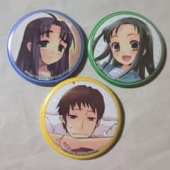 涼宮ハルヒの憂鬱 カラオケの鉄人 缶バッジ 3点セット - メルカリ