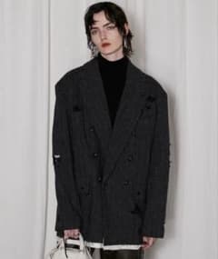 PRANK PROJECT クラシックツイードジャケット BLK m38901793188_1.jpg?1741410639