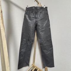 希少 90s Jean Paul Gaultier Homme レザーパンツ - メルカリ