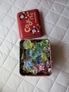 東京ディズニーランド クッキー缶 アクリルストーン まとめ売りのサムネイル