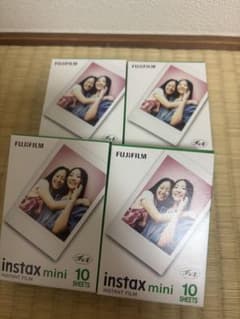 FUJIFILM instax mini インスタントフィルム 10枚 ×　4箱のサムネイル