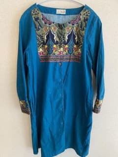TITICACA チチカカ アフリカン 長袖 シャツ ジャケット ワンピースのサムネイル
