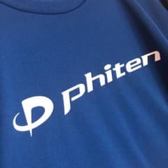 phiten men's L 青 ファイテンのサムネイル