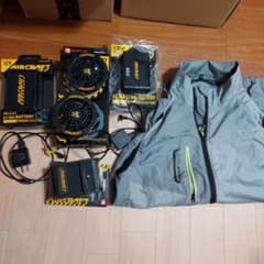 バートル　空調服　ファン　バッテリー　ベスト　セットのサムネイル
