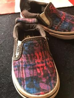 VANS スリッポン スニーカー KIDSのサムネイル