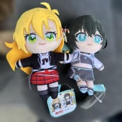 弦巻マキ&宮舞モカ ぬいぷりけおすわり ぬいぐるみ マスコット 全2種