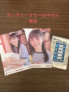 乃木坂 大感謝祭入場特典ステッカー五百城茉央 一ノ瀬美空生写真のサムネイル