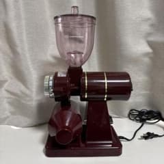 Kalita 電動コーヒーミル ワインレッド ナイスカットミル KH-100 