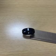 シンプル ブラック リング 指輪 y2kのサムネイル