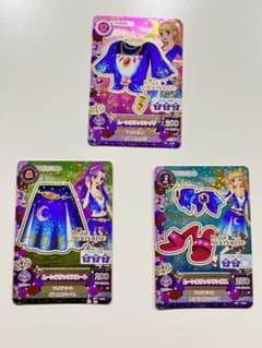 アイカツカード初期 コーデ1式×3 神崎美月 夏樹みくる - メルカリ