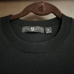 UNIQLO ➕Ｊ黒の長袖ワンピース Mサイズのサムネイル