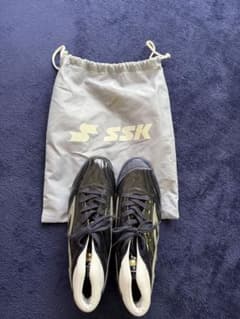 元中日ドラゴンズ平田選手 SSK スパイク サイン入り 収納袋付きのサムネイル