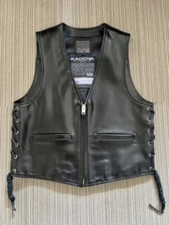 カドヤ　KADOYA レザーベストのサムネイル
