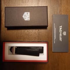 TAG Heuer コネクテッドe4　４２ミリ用レザーベルト 　ブラックのサムネイル