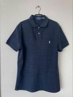 POLO RALPH LAUREN ダークブルーポロシャツ Mのサムネイル