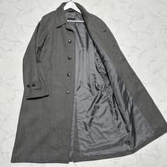 未使用級美品 CHAPS ラルフローレン ステンカラーコート ヘリンボーン