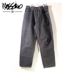 USA製 90s Mossimo ワイドデニム ブラック 黒 W31 M-L位のサムネイル
