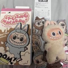 ラブブ Labubu Exciting Macaronぬいぐるみ SOYMILK Labubu exciting macaron LABUBU soymilk - メルカリ