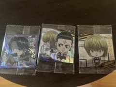 HUNTER×HUNTER にふぉるめーしょん　クロロ　クラピカ　3枚セットのサムネイル