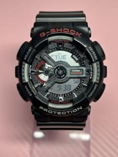 た*ん様 カシオ CASIO G-SHOCK GA-110 ブラック 稼動品 美 - メルカリ