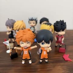 ハイキュー!! ミニフィギュア 8体セット ねんどろいどさぷらいず 全国大会編のサムネイル
