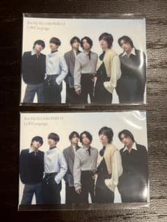 Kis-My-Ft2 PARCO GWキャンペーン ステッカー2枚セットのサムネイル