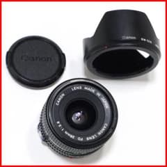 Canon NEW FD 28mm F2.8 純正フード BW-52付 Canon NEW FD 28mm F2.8 純正フード BW-52付 - メルカリ