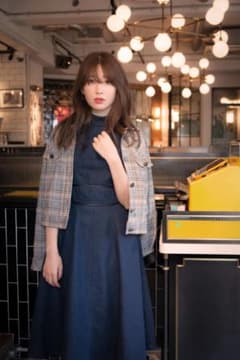 herlipto 小嶋陽菜 初期レア チェックブルゾンのサムネイル