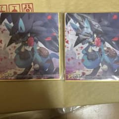 ポケモンセンター ハロウィン 色紙 ルカリオ2枚のサムネイル