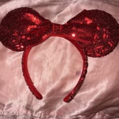 東京ディズニーリゾート ミニー カチューシャ レッド スパンコールのサムネイル