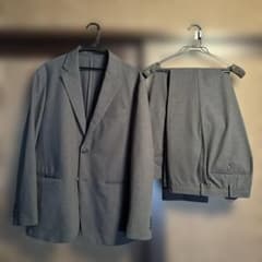 UNIQLO 感動ジャケット 感動パンツ2本 セットアップ ダークグレー L