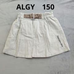 アルジー ALGY プリーツスカート 150 合皮 ゴムウエスト 綿 子供服のサムネイル