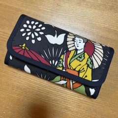長財布　やりくり財布　ハンドメイド　激レア生地 ラスト 長財布 やりくり財布 ハンドメイド レア廃盤 希少生地 - メルカリ